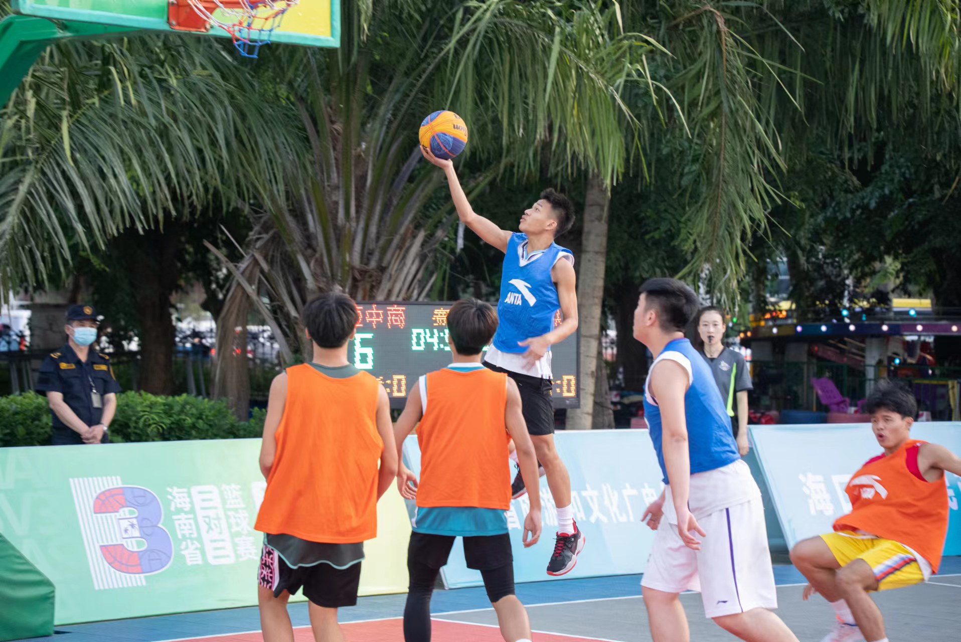 2022年海南省三对三篮球联赛海口赛区收官