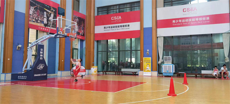 体教联盟（CSEA）全国青少年篮球技能等级测评海口举行