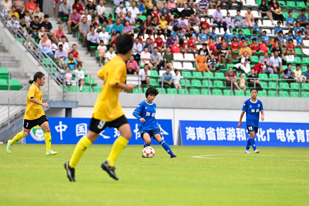 海南琼中女足暂居小组第二！ 2023年“海南·琼中杯”全国青少年女子足球邀请赛精彩继续