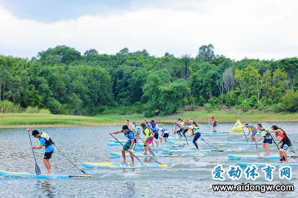2023海南亲水运动季中国（海南）SUP桨板公开赛定安收官