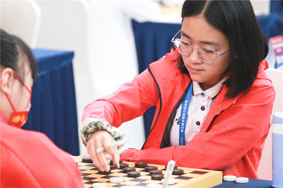 王馨曼获五智会国际跳棋100格少年女子个人第六名