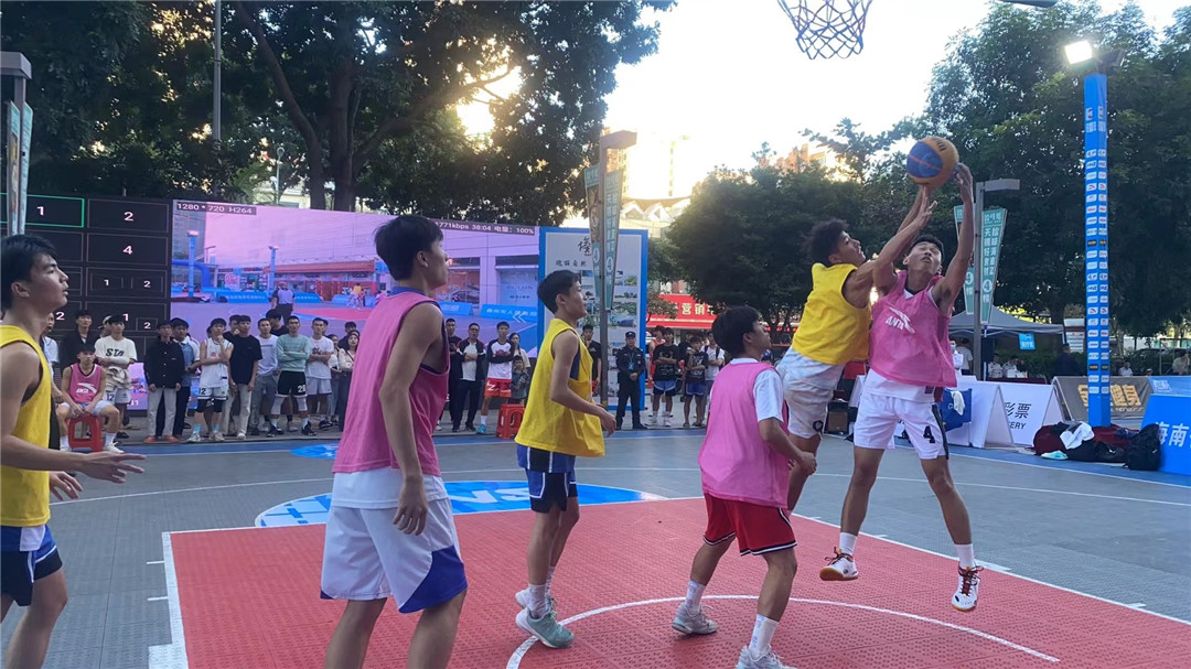 2023年海南省三对三篮球联赛总决赛儋州开打
