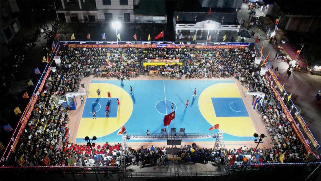 2024年白马井镇第一届“村BA”篮球联赛半决赛今晚开打