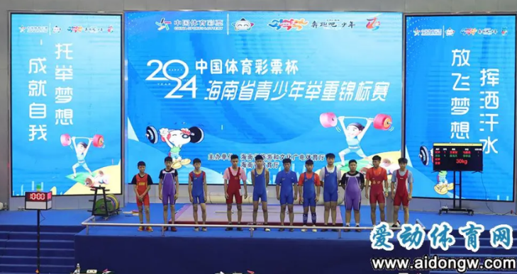 2025年海南省青少年举重锦标赛将于8月17日屯昌举行