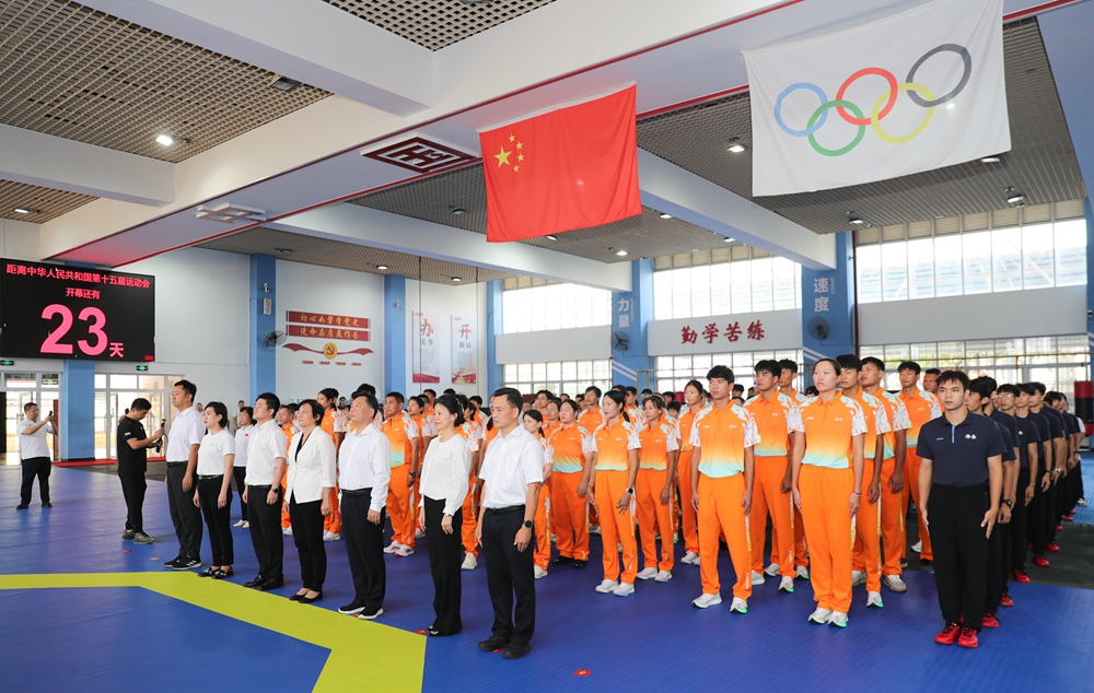 第十五届全运会海南代表团成立！林诗栋、何岳基等182名健儿将出征