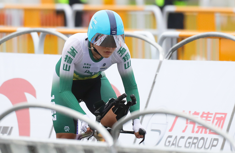张好夺海南首金！自行车项目实现零的突破！