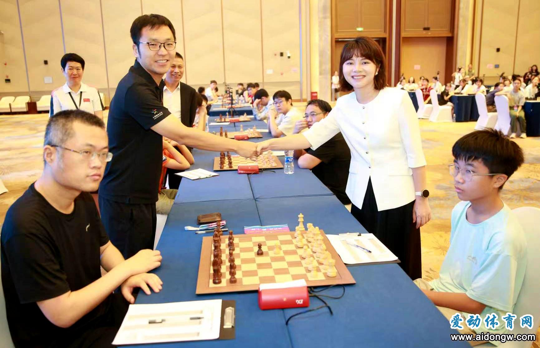 全国国际象棋棋协大师赛（儋州站）开赛 500余名棋手参赛