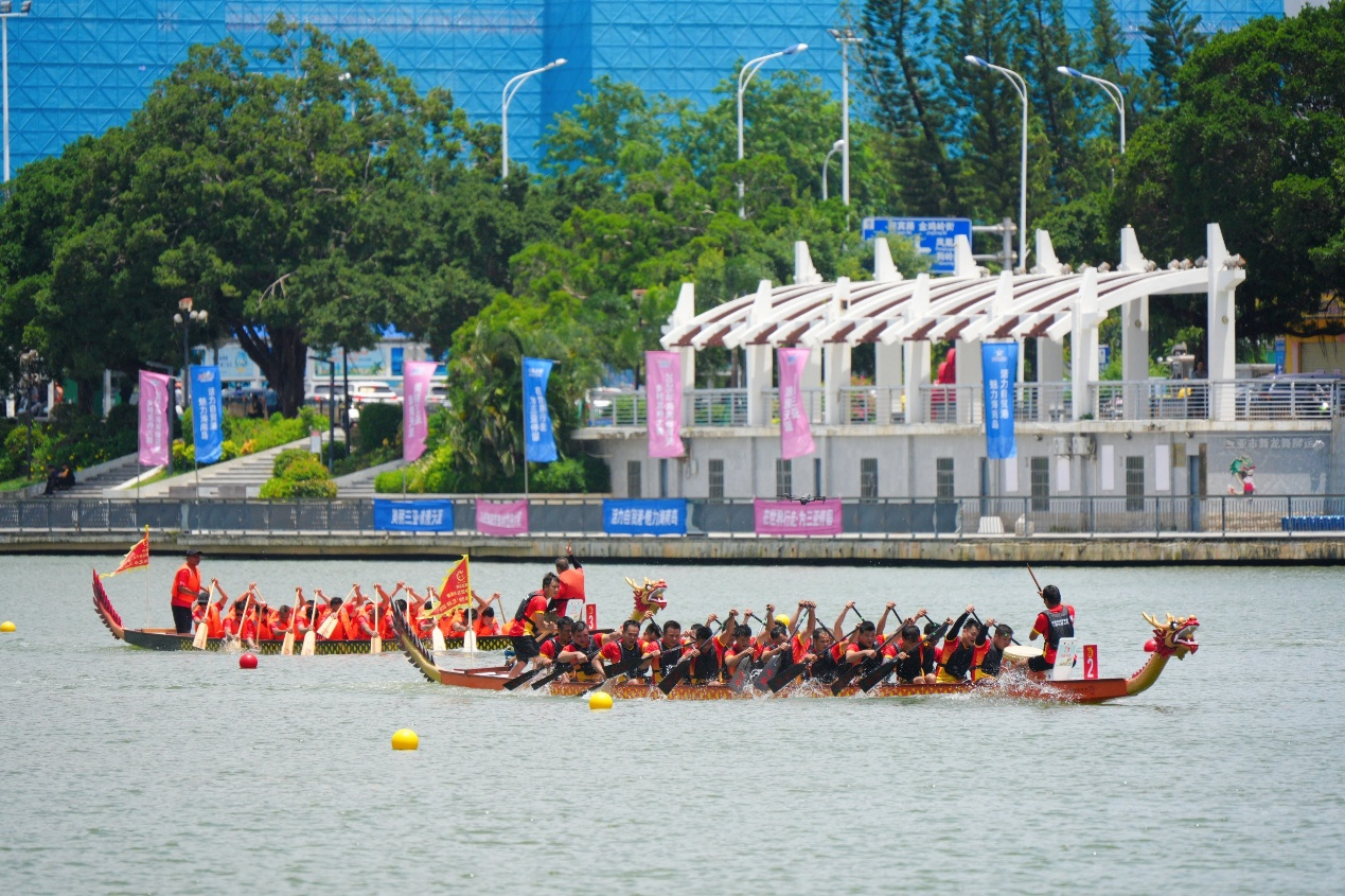 2026年海南自贸港乡村龙舟大赛三亚站开赛